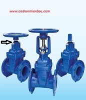 Van cổng ty chìm tay quay SHIN YI- Mã RVHX-DN50-DN65-DN80-DN100-DN125-DN150-DN200-DN250-DN300-DN350-DN400-DN450-DN500-DN600